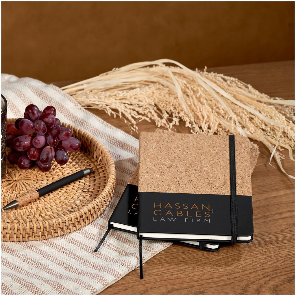 Denki Cork A5 Hard Cover Notebook