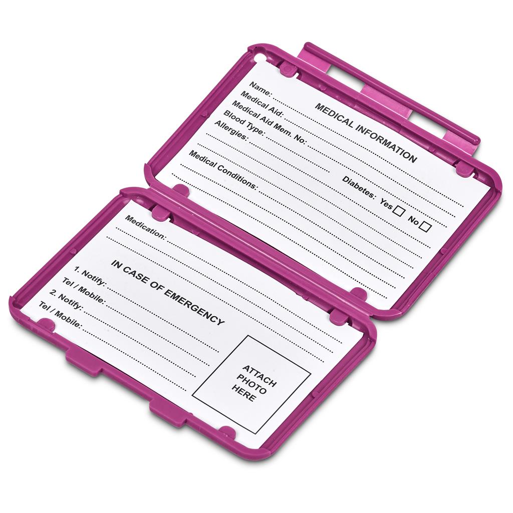 Seatbelt Medi-Wallet