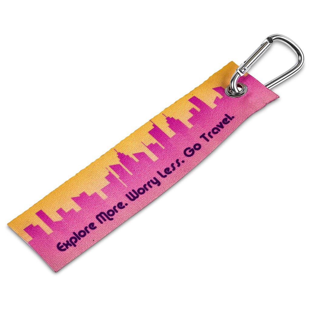 Pre-Production Sample Custom Voyanta 38mm Polyester Identifier Tag