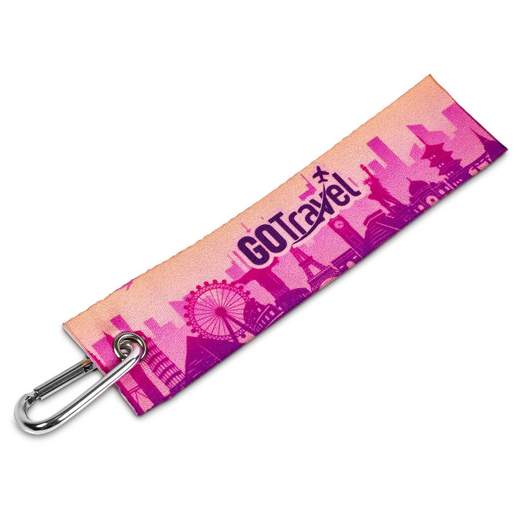 Pre-Production Sample Custom Voyanta 38mm Polyester Identifier Tag
