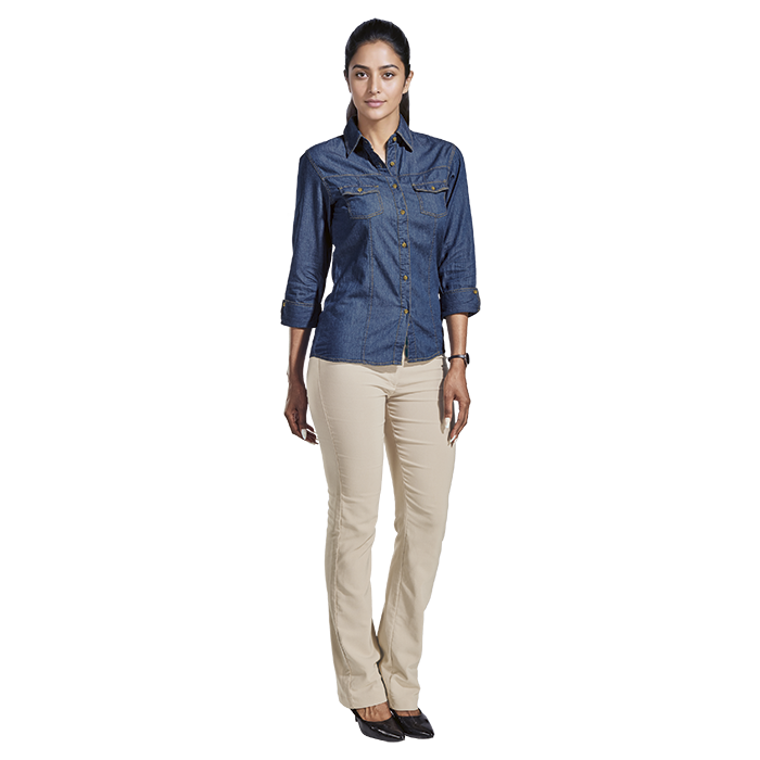 Ladies Denver Denim Blouse
