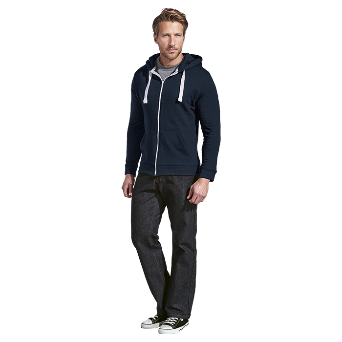 Brennan Hooded Draw-Cord Sweater