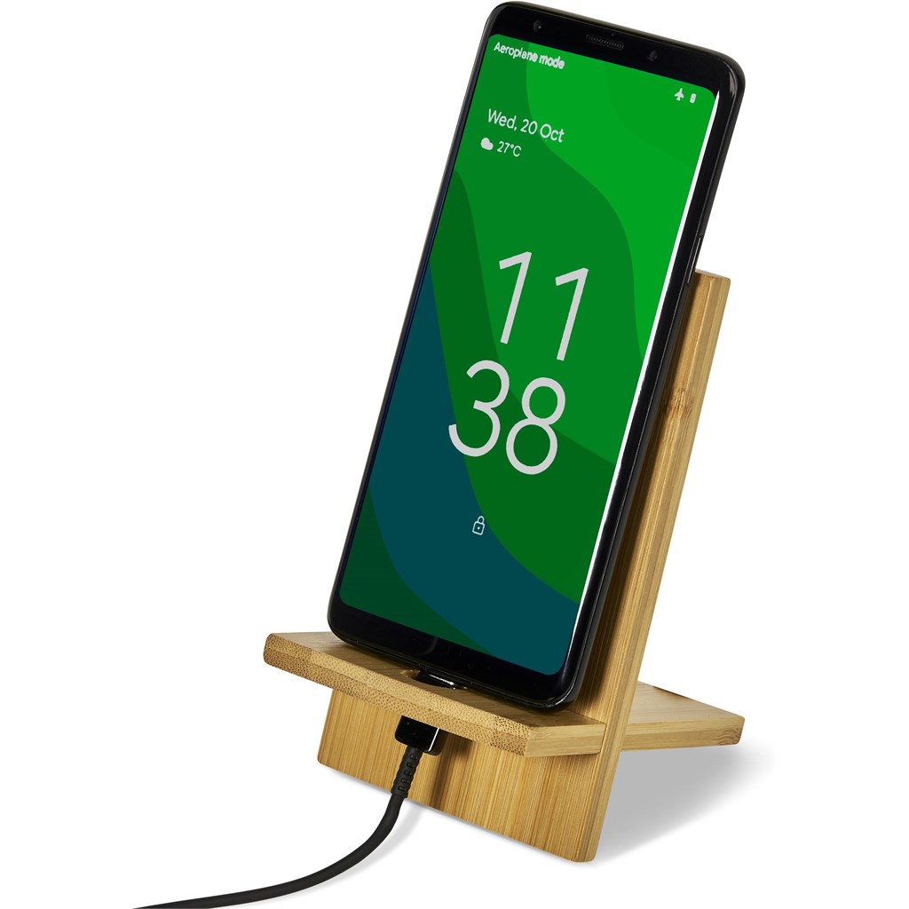 Ekslens Bamboo Phone Stand