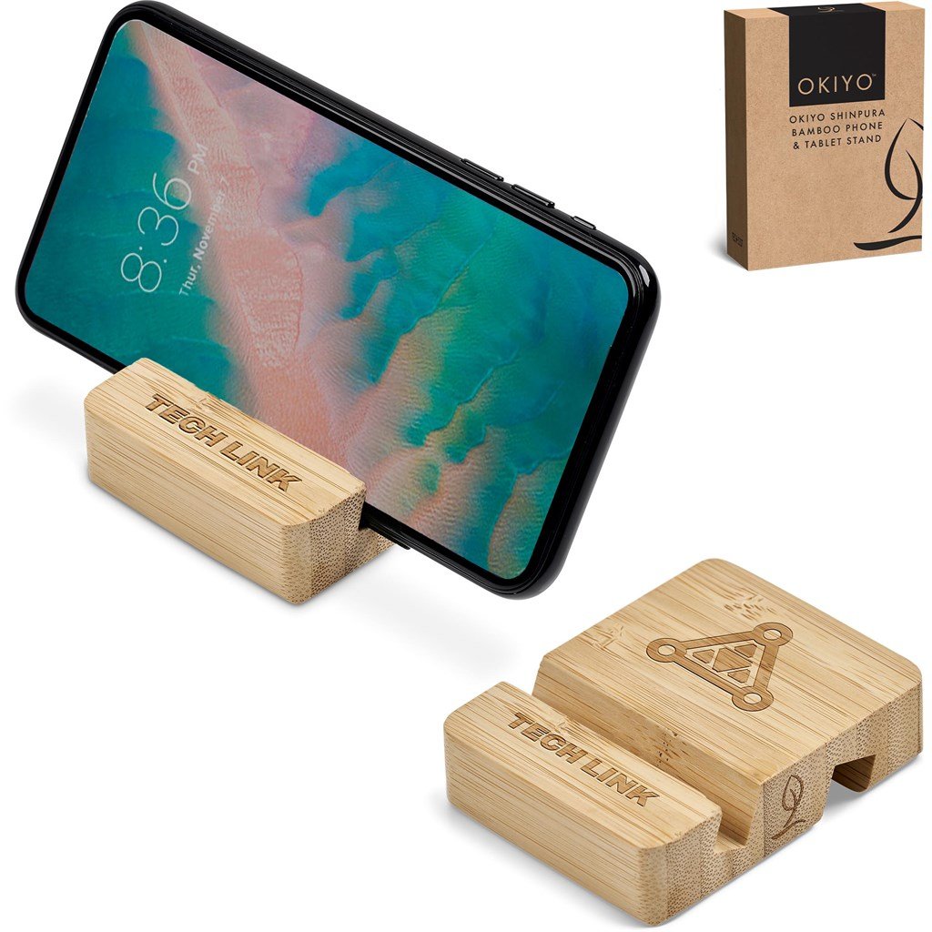 Shinpura Bamboo Phone & Tablet Stand