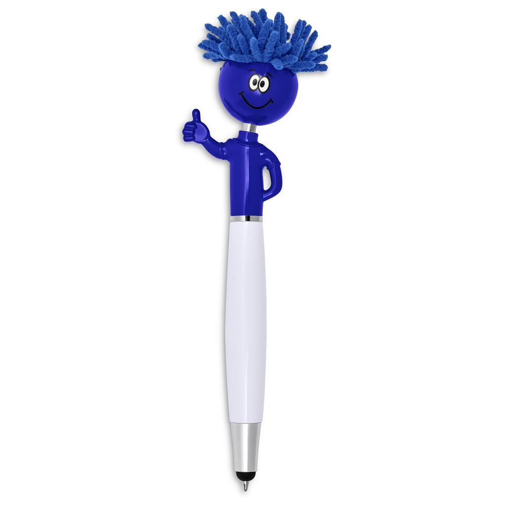 Moptopper Thumbs-Up Stylus Ball Pen & Screen Cleaner