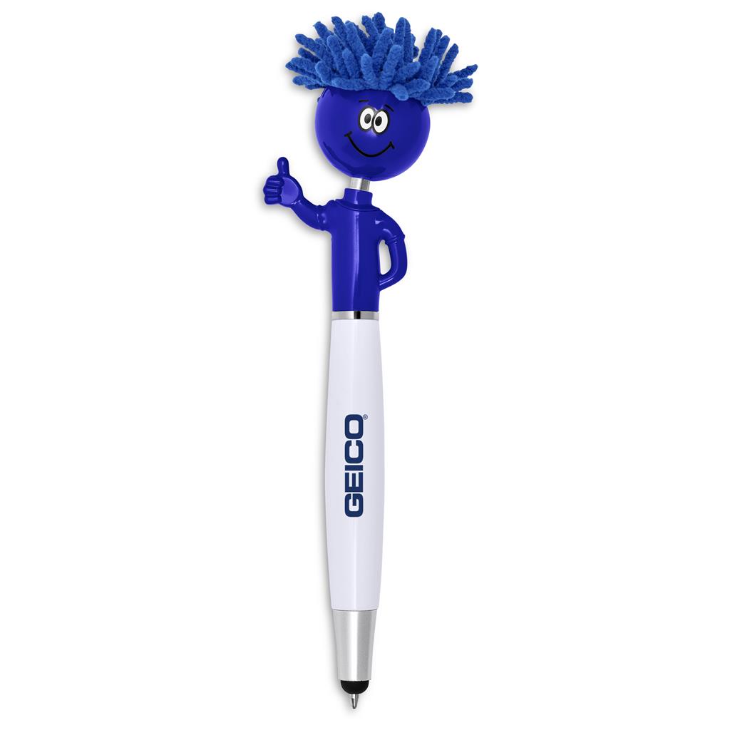 Moptopper Thumbs-Up Stylus Ball Pen & Screen Cleaner