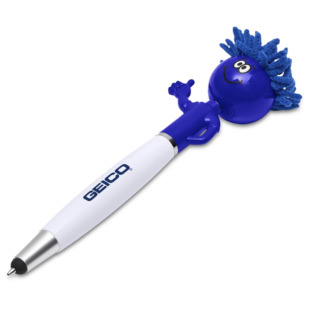 Moptopper Thumbs-Up Stylus Ball Pen & Screen Cleaner