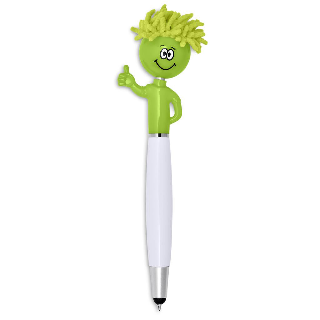 Moptopper Thumbs-Up Stylus Ball Pen & Screen Cleaner