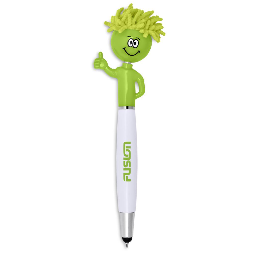 Moptopper Thumbs-Up Stylus Ball Pen & Screen Cleaner