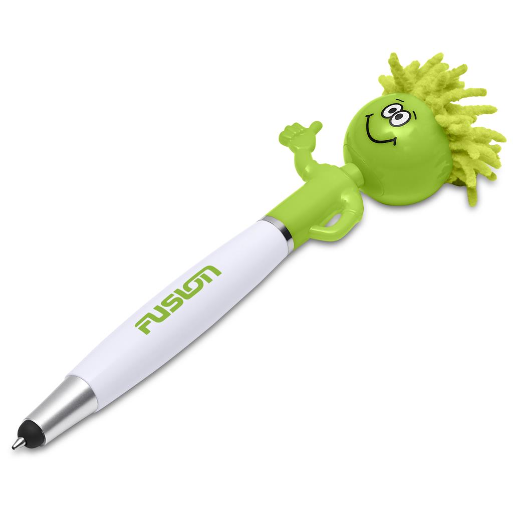 Moptopper Thumbs-Up Stylus Ball Pen & Screen Cleaner