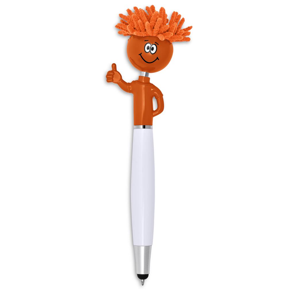 Moptopper Thumbs-Up Stylus Ball Pen & Screen Cleaner