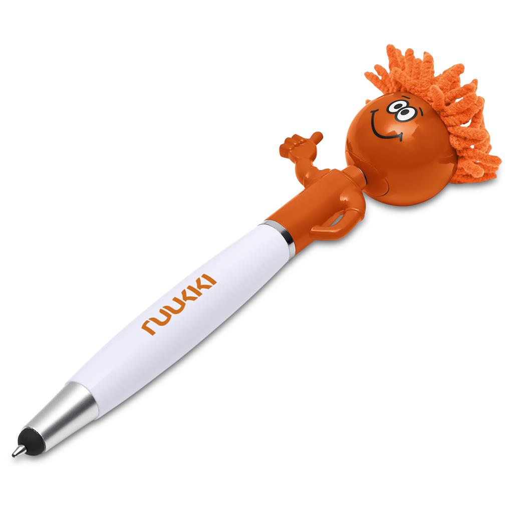 Moptopper Thumbs-Up Stylus Ball Pen & Screen Cleaner