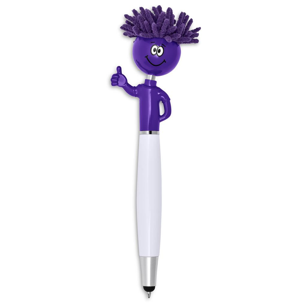 Moptopper Thumbs-Up Stylus Ball Pen & Screen Cleaner