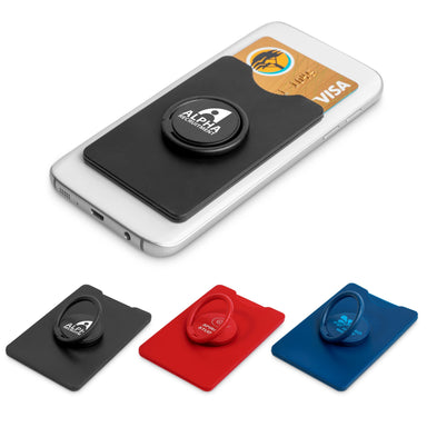 Axial Phone Card Holder-Navy-N