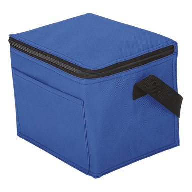 BC0012 - 6 Can Cooler with Foil Liner and Pocket - Non-Woven