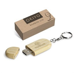 Okiyo Benkyou Bamboo Memory Stick - 8GB-8GB-Natural-NT
