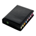 BF8005 - Plastic Case with Memo Papers Black / STD / Regular
