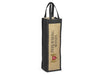 Bordeaux Single Wine Tote-Black-BL