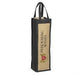 Bordeaux Single Wine Tote-Black-BL