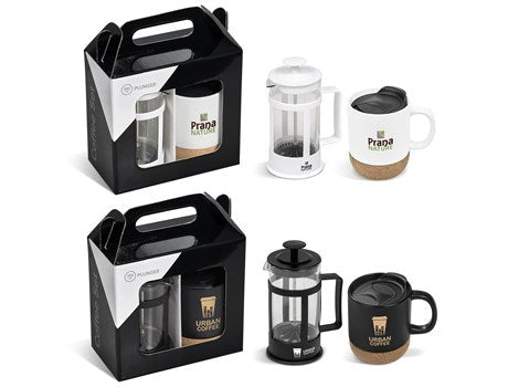 Café Kaiden Coffee Set - White - Solid White Only-