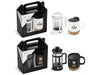 Café Kaiden Coffee Set - White - Solid White Only-