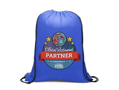Condor Drawstring Bag - Blue