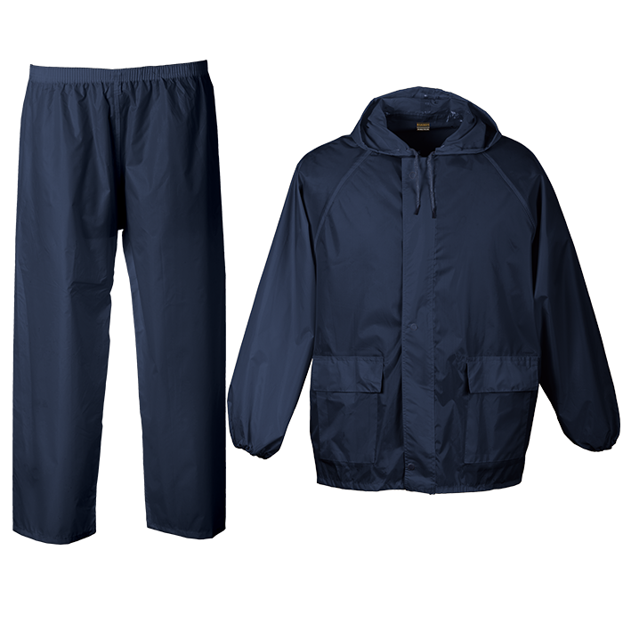 Contract Rain Suit Navy / SML / Regular - Protective Outerwear