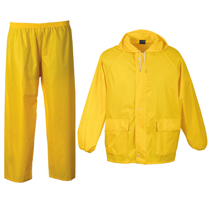 Contract Rain Suit  Yellow / SML / Regular - 