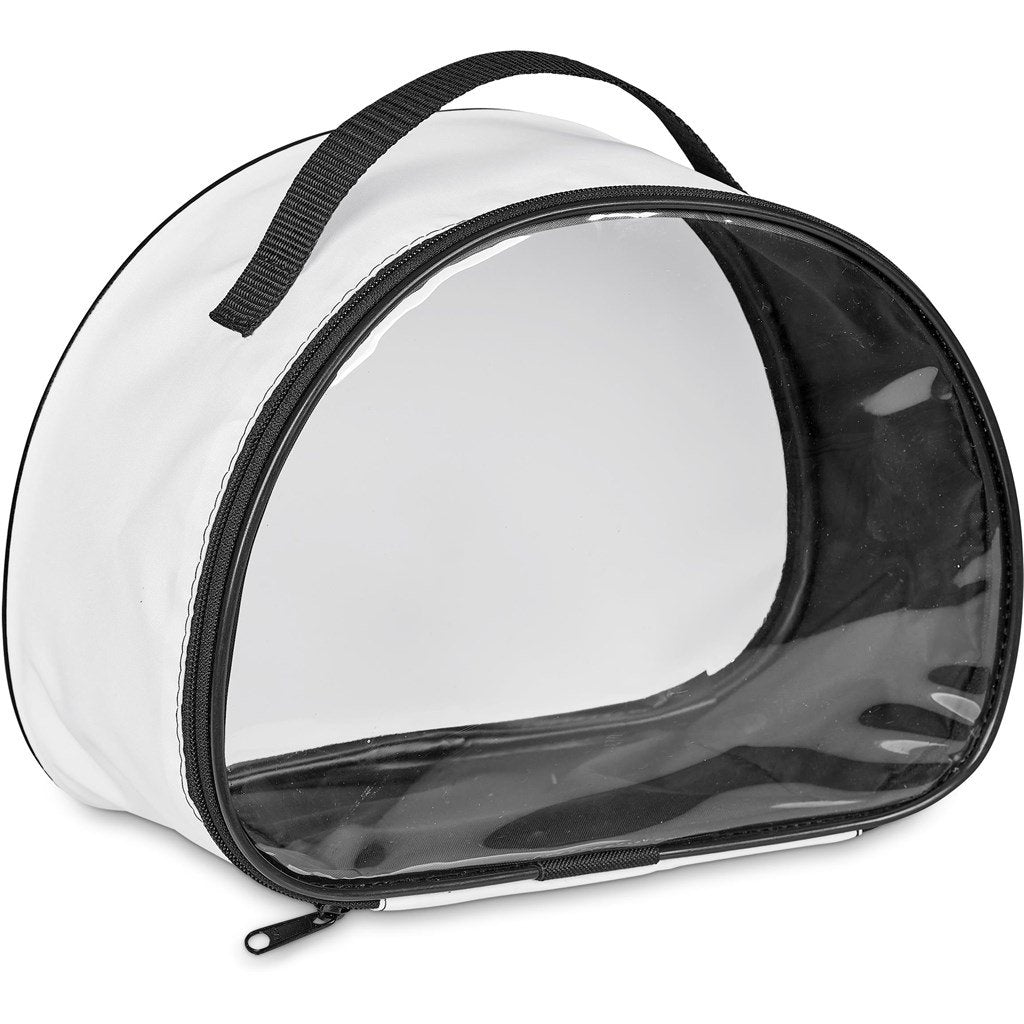 Custom Aloe Toiletry Bag With PVC Front Window - Bags,Custom and Cosmetic Bags
