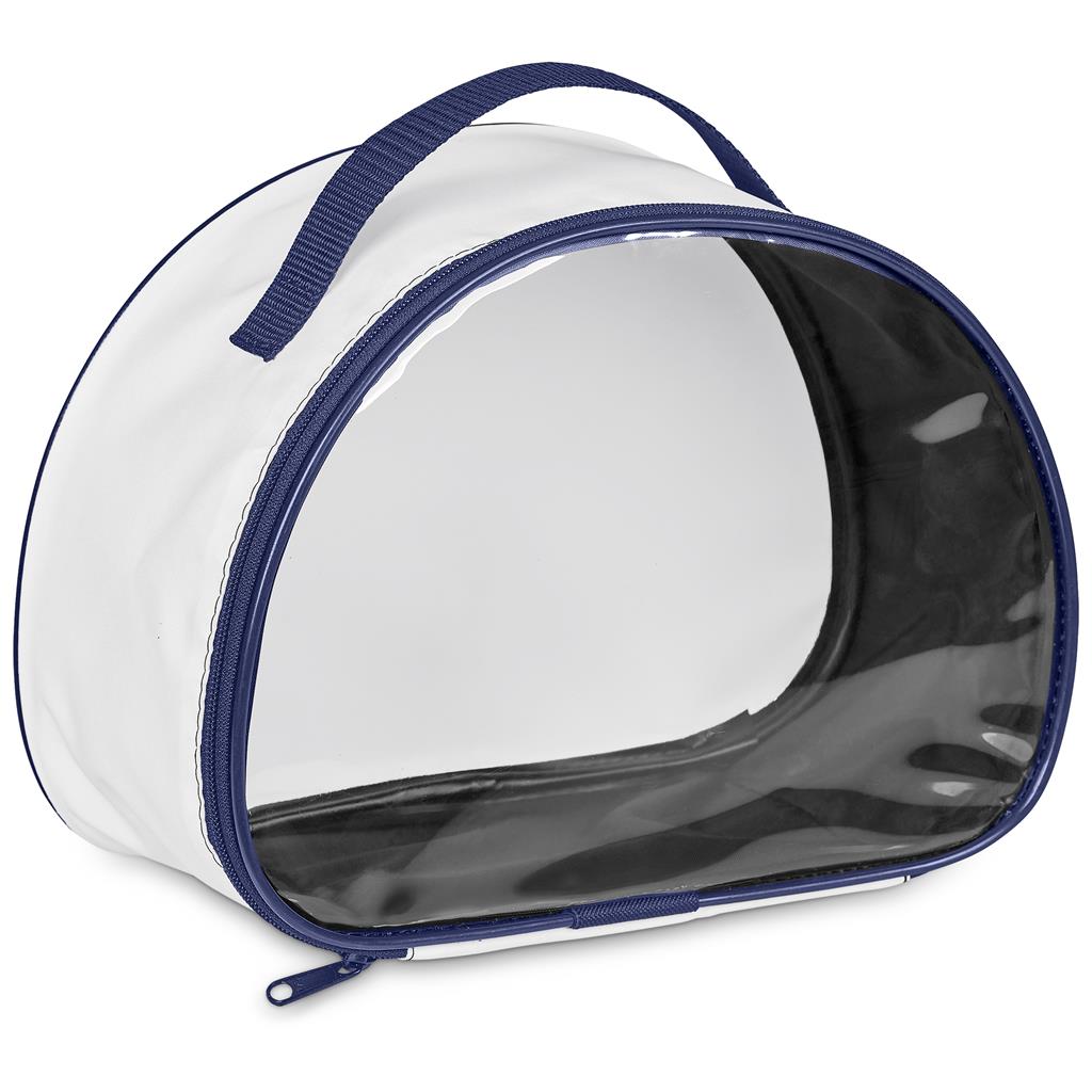 Custom Aloe Toiletry Bag With PVC Front Window - Bags,Custom and Cosmetic Bags