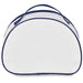 Custom Aloe Toiletry Bag With PVC Front Window NAVY - Bags,Custom and Cosmetic Bags