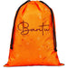 Custom Benguela Jumbo Polyester Drawstring Pouch BLACK - Bags and Backpacks,Custom Backpacks