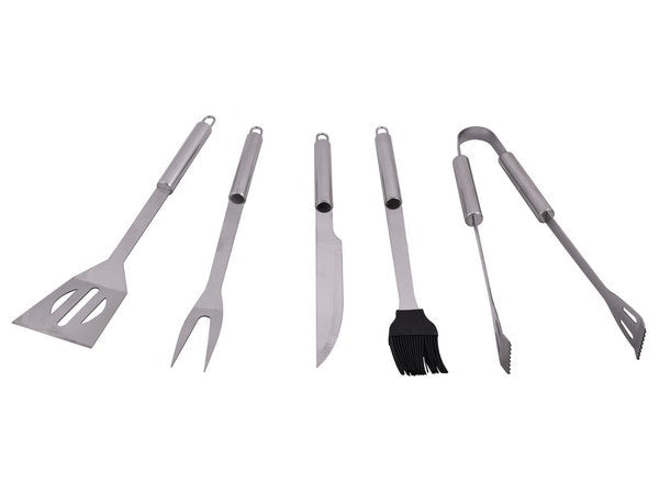5-Piece Stainless Steel Braai Set-