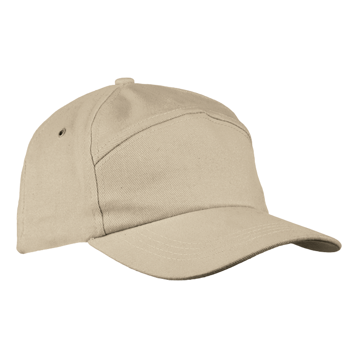 6 Panel Carbon Cap Khaki / STD / Regular - Caps