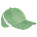 6 Panel Enzo Cap Vivid Green/White / STD / Last Buy - Caps