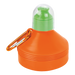 600ml Collapsible Water Bottle with Carabiner Clip Orange / STD / Last Buy - Drinkware