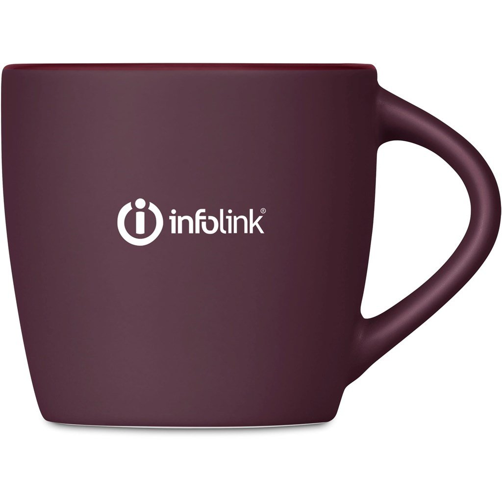 Altra Ceramic Coffee Mug – 330ml MAROON - Mugs,Drinkware