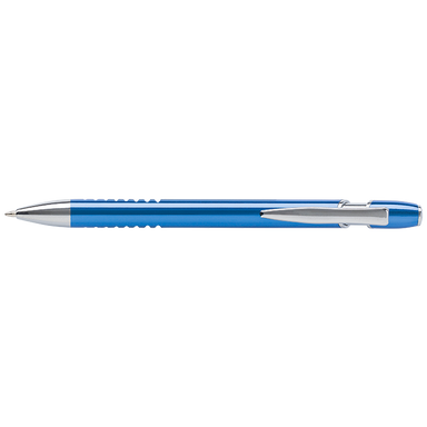 Aluminium Ballpoint Pen with UV Coating Blue / STD / Last Buy - Writing Instruments