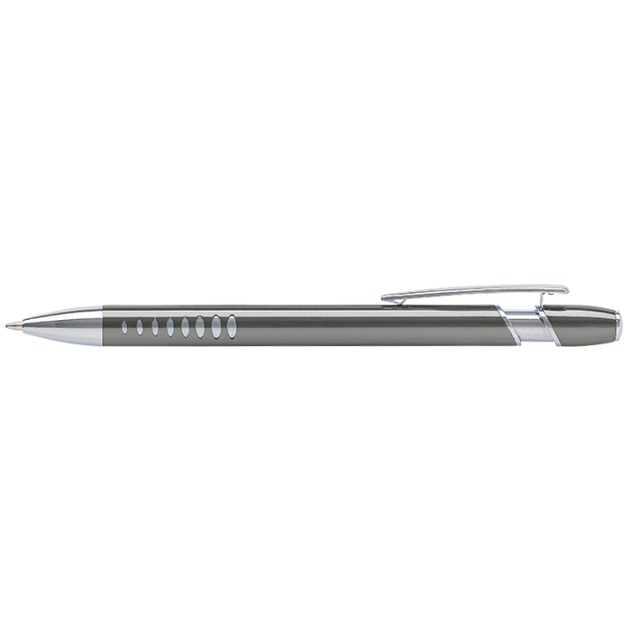 Aluminium Ballpoint Pen with UV Coating Grey / STD / Last Buy - Writing Instruments