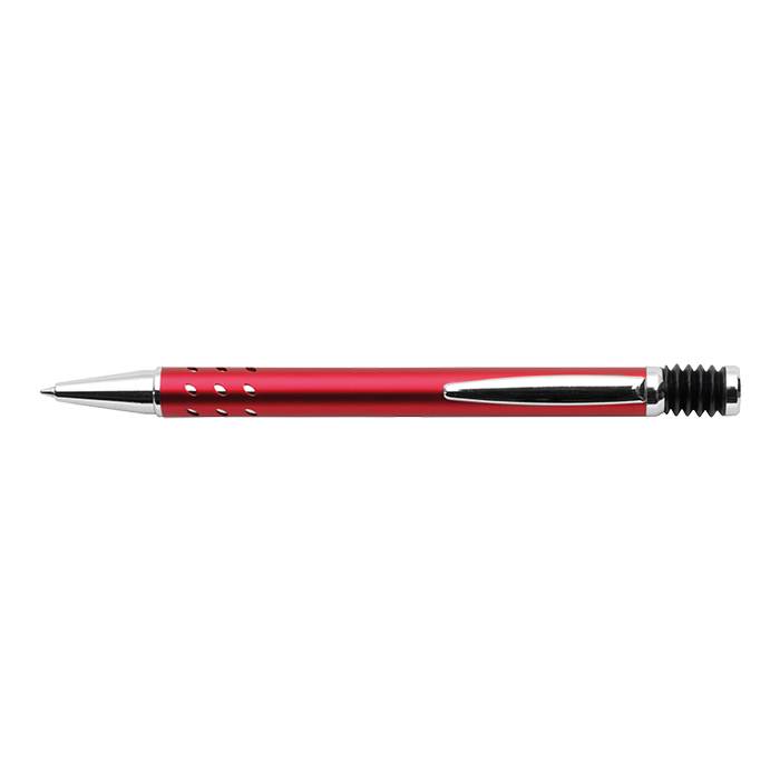 Aluminium Cut Out Design Ballpoint Pen Red / STD / Last Buy - Writing Instruments