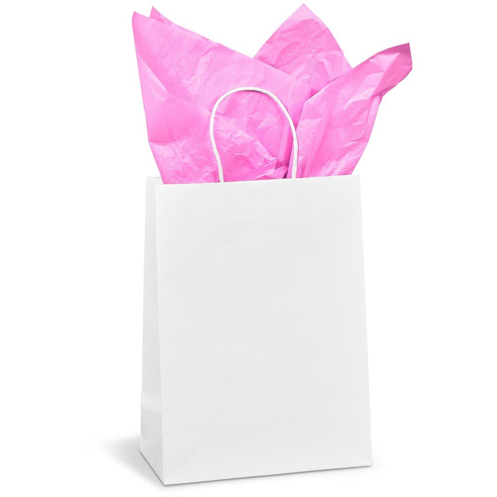 Animated Midi Gift Bag 200gsm Solid White / SW