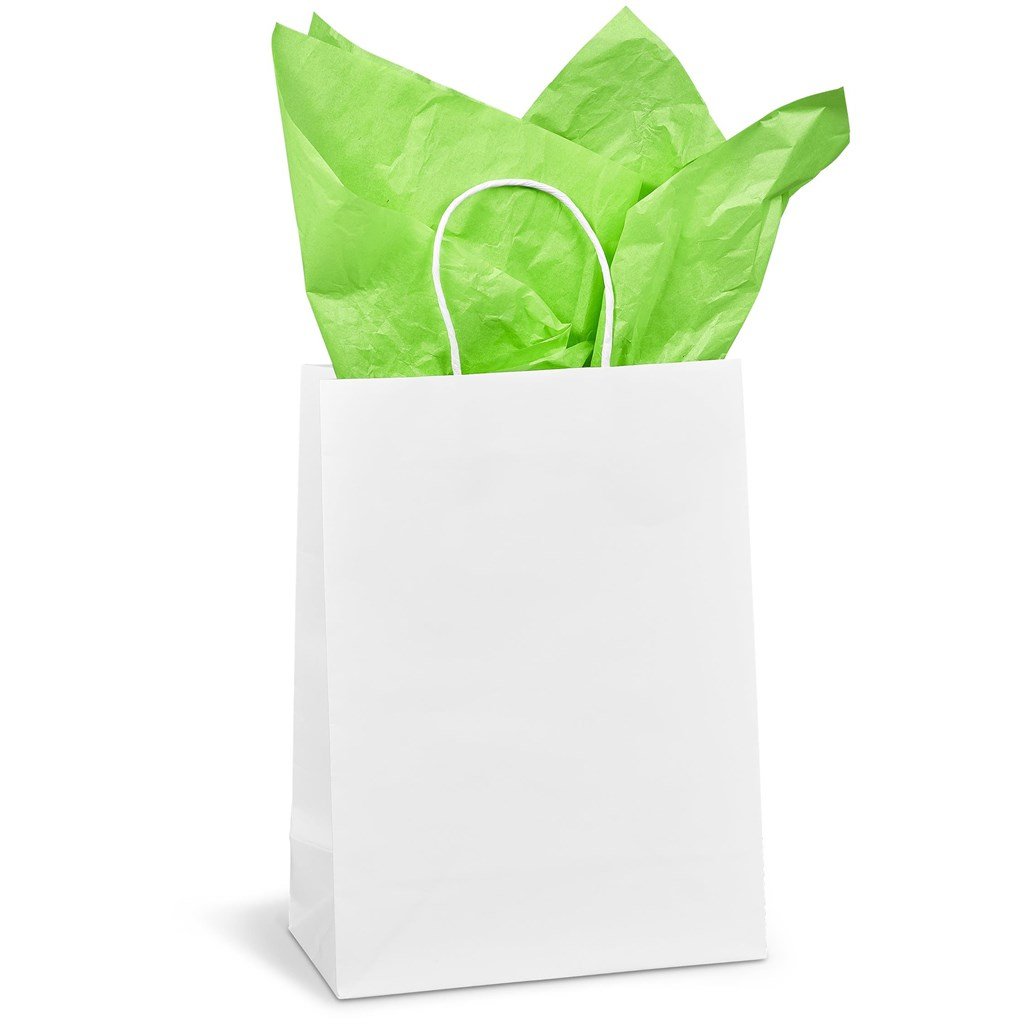 Animated Midi Gift Bag 200gsm Solid White / SW