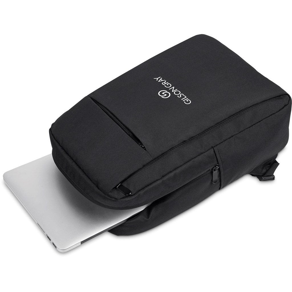 Arlington RPET Laptop Backpack Black / BL
