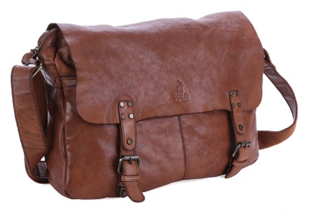 Atacama Leather Satchel-