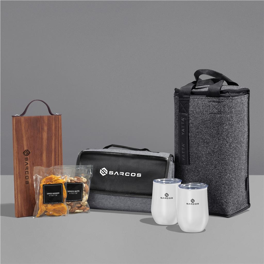 Backroad Bites Hamper SOLID WHITE - Premium Hampers,Outdoor Hampers