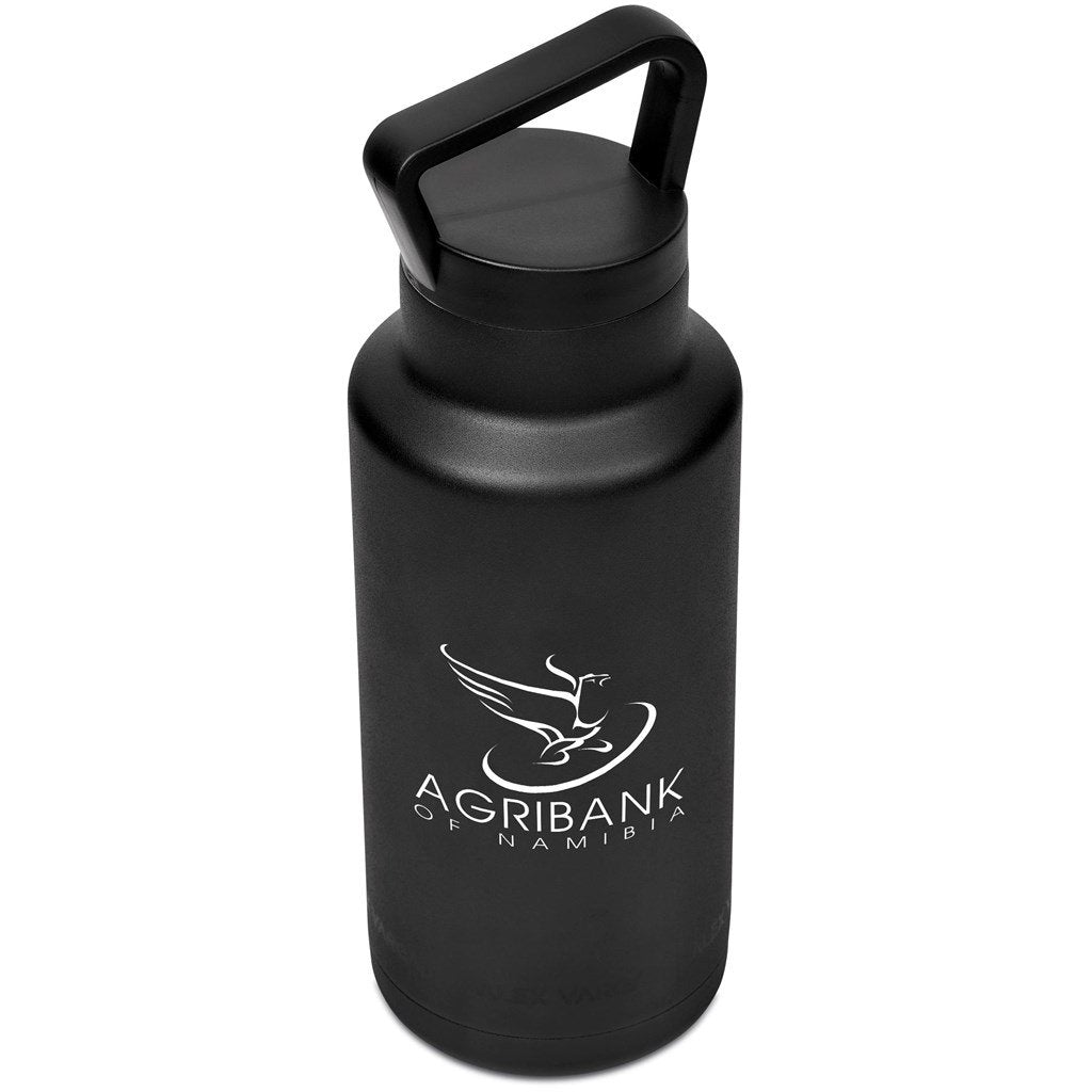 Barbella Stainless Steel Vacuum Water Bottle - 1 Litre Black / BL