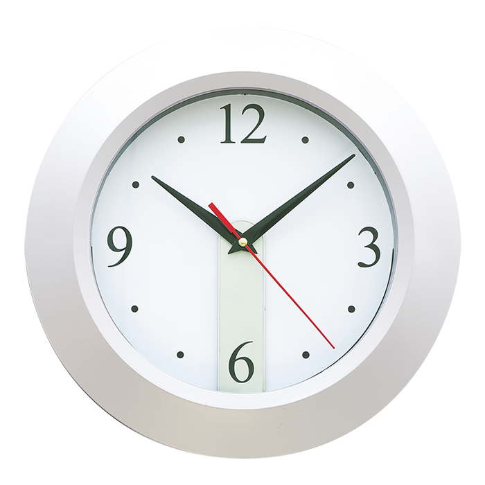 BD4451 - Hanging Wall Clock  Silver / STD / Last Buy