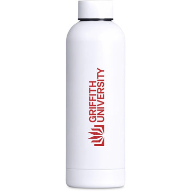 Bermuda Recycled Stainless Steel Water Bottle – 800ml SOLID WHITE - Bottles,Drinkware,Recycled Drinkware,Full-Wrap UV Bottles