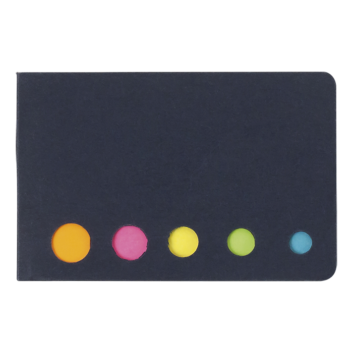 BF9104 - Holder with Sticky Notes Black / STD / Regular - Notebooks