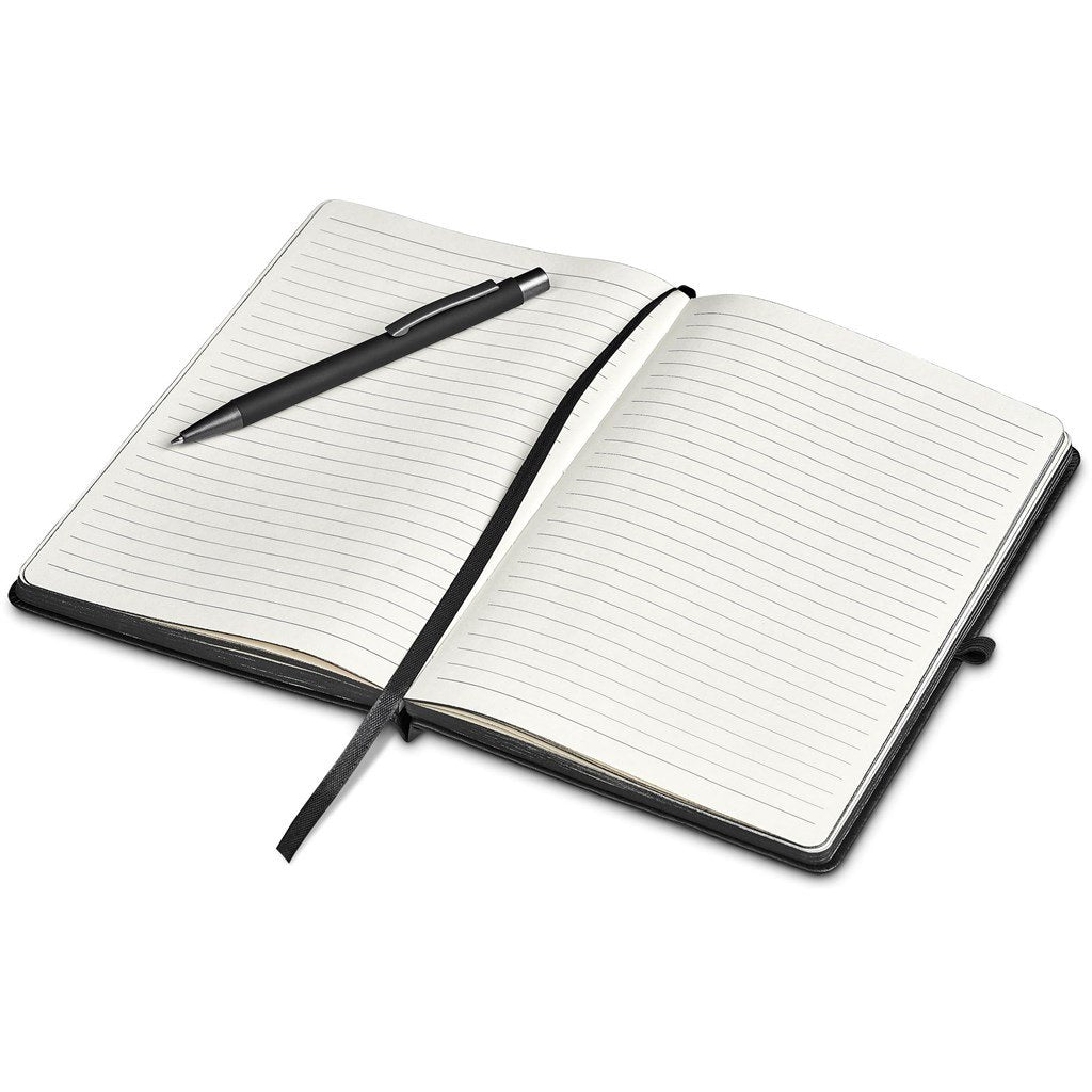 Billenium Flash Drive Notebook & Pen Set - 8GB / BLACK - USB Notebooks,Flash Notebooks,Sets,Ideas for Conferences,Ideas Work,Notebook Sets